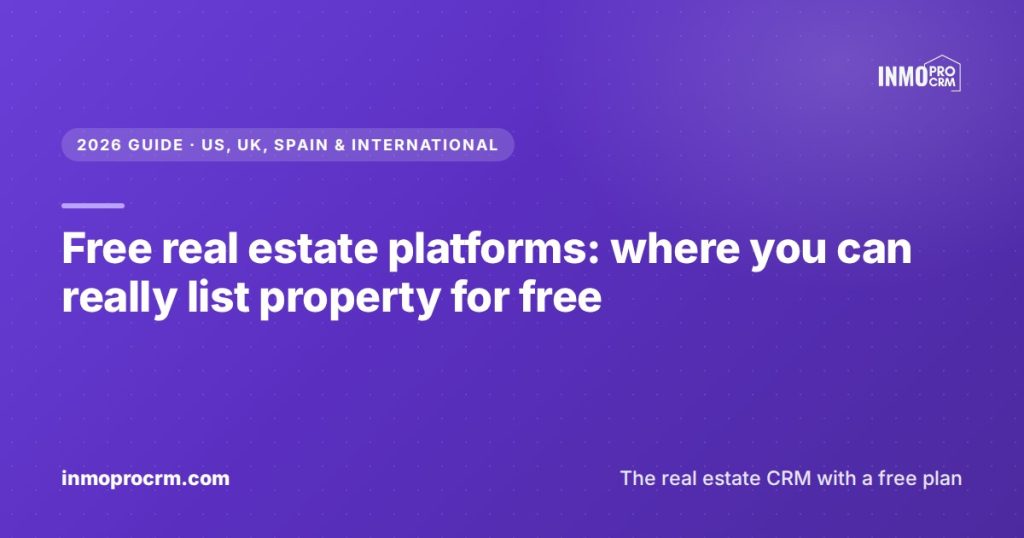 Free real estate platforms: where you can really list property for free
