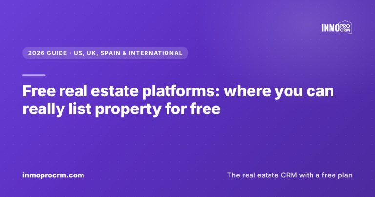 Free real estate platforms: where you can really list property for free